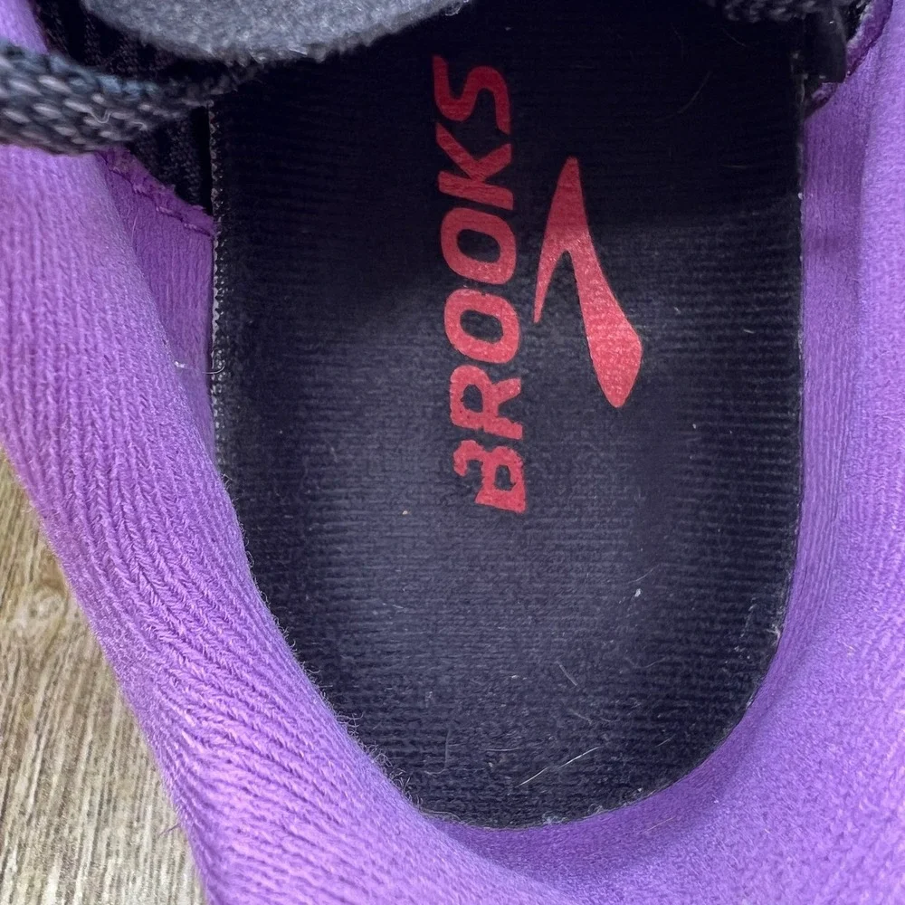 Brooks Hyperion Max Women's Size 7.5 Running Shoes Black Purple 1203771B089